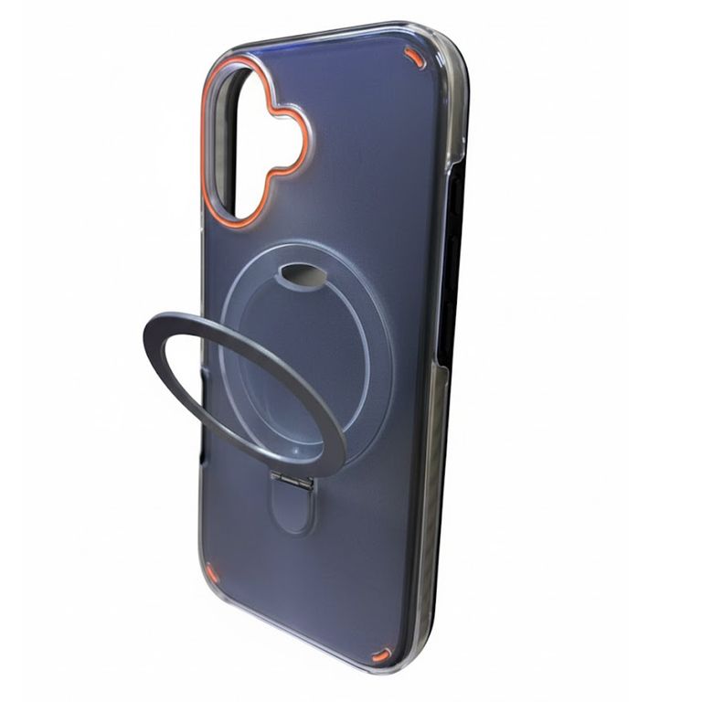 Funda Moket Magsafe Con Anillo para iPhone 17 - Azul