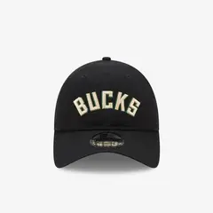 NEW ERA - Gorra Milwaukee Bucks NBA Statement Black 9TWENTY
