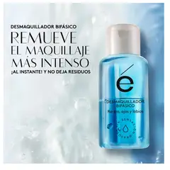 ESIKA - Mini desmaquillador bifásico - Rostro ojos y labios 40ml - Sin sensación Grasosa