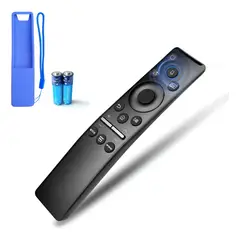 GENERICO - Control Remoto Para Smart Tv Curvo Samsung 4k con Voz turquesa