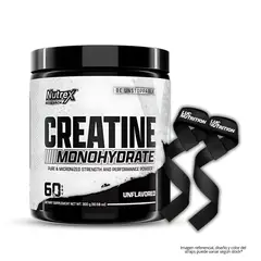 NUTREX RESEARCH - Creatina 300 g - Creatina monohidratada + Straps