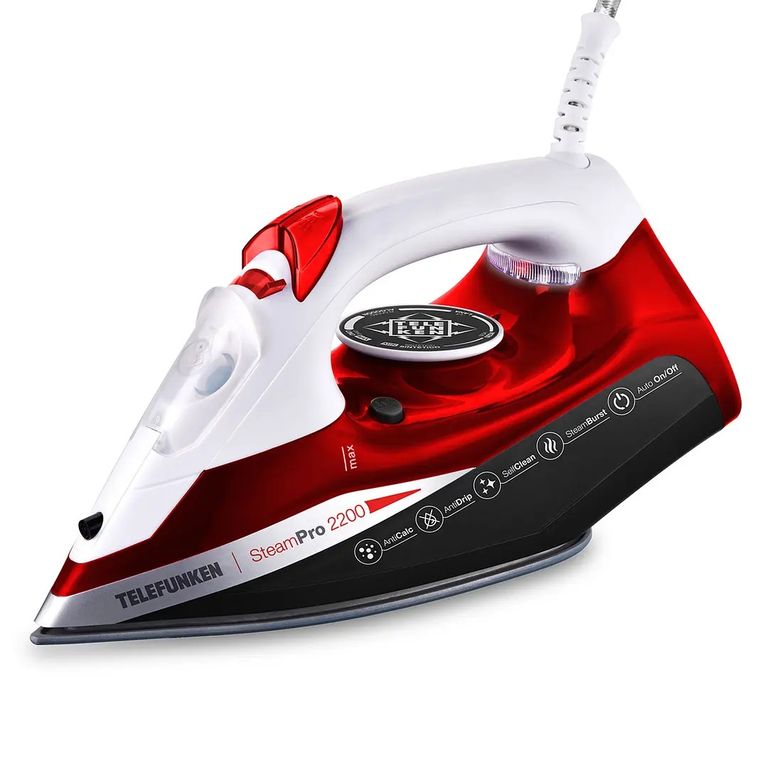 Plancha a Vapor con placa de Cerámica