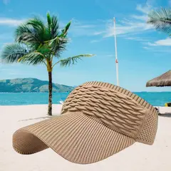 GENERICO - Visera Tipo Gorro ligero y Transpirable Beige