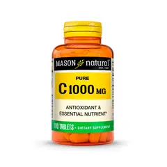 MASON NATURAL - VITAMINA C X 100 TABLETAS MASON