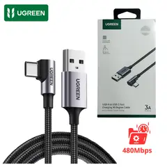 UGREEN - Cable USB a Type C 3A Transferencia 480Mps 1 Metro