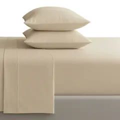 GENERICO - JUEGO DE SÁBANAS QUEEN ALGODÓN PLUS SIZE