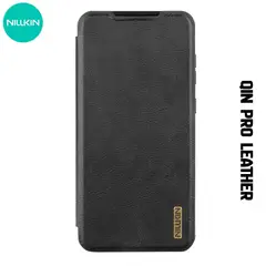 NILLKIN - Case Qin Pro Leather - Samsung A56 - Negro