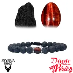 JOYERIA FENIX - Pulsera Volcánica Especial - Joyería Fénix