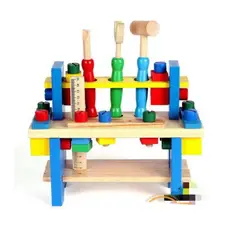 GENERICO - Juguete Didáctico Set Herramientas De Madera