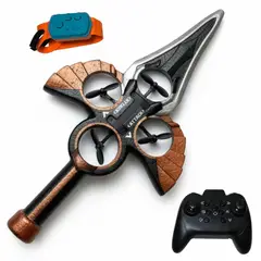 GENERICO - AVION DRON ESPADA VOLADORA A DOBLE CONTROL REMOTO