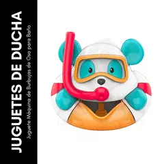 GENERICO - Juguete Máquina de Burbujas de Oso para Baño