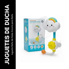 GENERICO - Juguete Baño de Nube Arcoiris para Baño