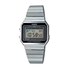 CASIO - A700WEVG-9ADF - RELOJ UNISEX VINTAGE PLATEADO - CAS-144