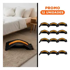 GENERICO - Pack12 Estirador de Uso Sencillo para Reducir Tension y Dolor Diario Naranja