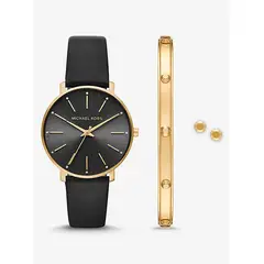 MIKO - Reloj Michael Kors MK1077SET Pyper Gold + Pulsera y aretes