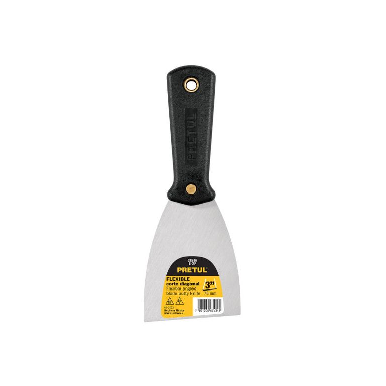 Espátula flexible 3 con mango de plástico - 21516
