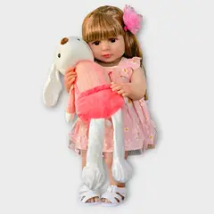 GENERICO - MUÑECA REBORN DE SILICONA QUE HABLA- COLOR ALEATORIO