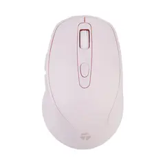 Teros - MOUSE INALÁMBRICO TE-1234S USB ROSADO