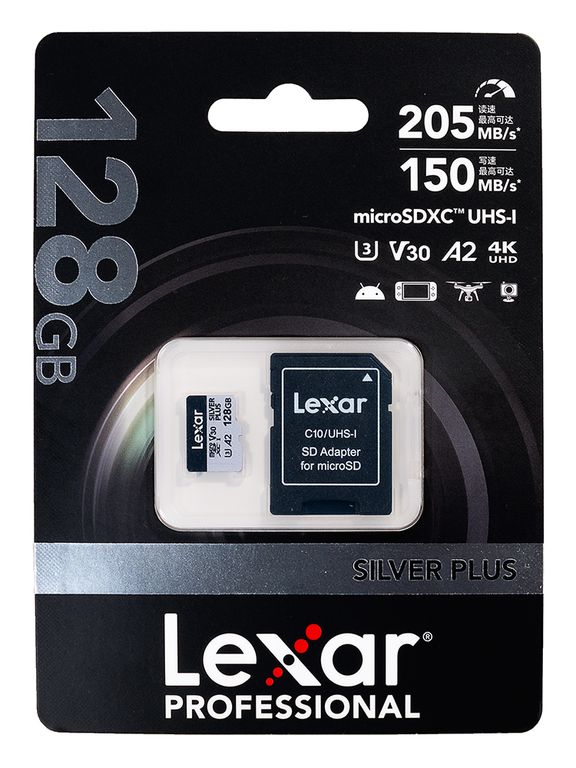Memoria microSD 128 GB V30 UHS-I