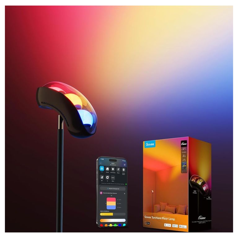 Lampara inteligente Torchiere Wifi Alexa