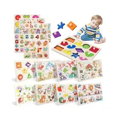 GENERICO - Rompecabeza Didactica Con Sujetador