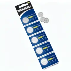 GO SELECT - Pila Botón CR2032 5V Pack x 5