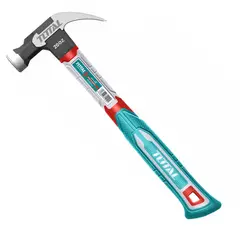 TOTAL TOOLS - Martillo de Uña Mango Fibra de Vidrio 20oz Industrial Total