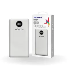 ADATA - Power Bank P20000QCD 20000mAh White