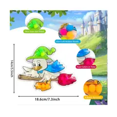 GENERICO - Juguete Sensorial Patito Mágico Anti Estrés Motricidad