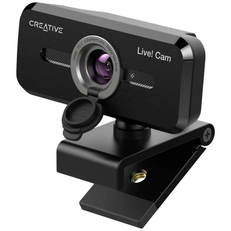 CAMARA LIVE CAM SYNC V2 FHD 1080P CTAPA DUAL MIC USB BLACK