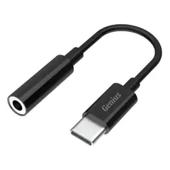 GENERICO - Adaptador de Audio USB-C a 3.5mm Genius ACC-C100