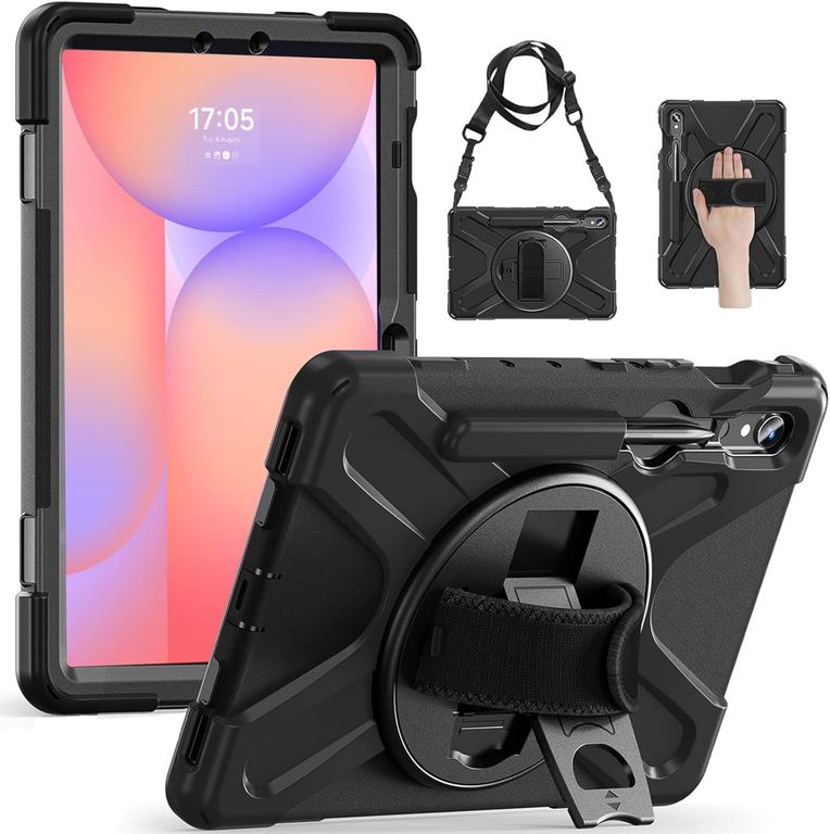 Funda Antigolpe Armor Correa 360° Para Samsung S10 FE S10 S9 FE S10 LITE - NEGRO