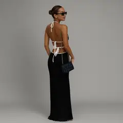 Ama Outfitters - VESTIDO TEJIDO CALADO COZUMEL