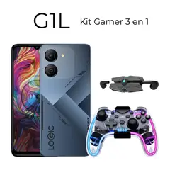 LOGIC - G1L 4+128GB Gaming Phone + PACK GAMING