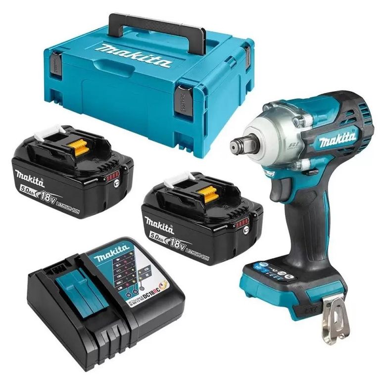 Llave de Impacto 1/2" 18V LXT BL Inc 2 Bat y Carg DTW300RTJ