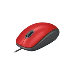 LOGITECH - Mouse M110 Silent ÓPTICO Rojo Red