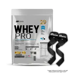 UNIVERSE NUTRITION - Whey Pro 5 kg Proteina Whey - Vainilla + Straps