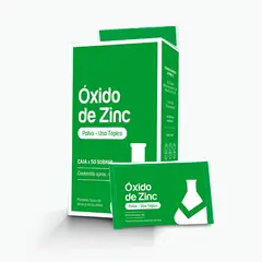 GENERICO - Óxido de Zinc Polvo Sobres de 6 GR CAJA 50 UND