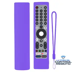 GENERICO - Fundas Protector para Control JVC RM-C3295 C3293 - Color Morado
