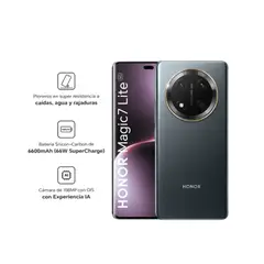 HONOR - Magic 7 Lite 5g 6,78 256gb 8gb Ram Cámara 108mpx - Titanium Black
