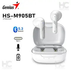 GENIUS - Auricular HS-M905BT Bluetooth White