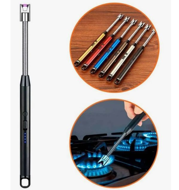ENCENDEDOR ELECTRICO CON CARGA USB