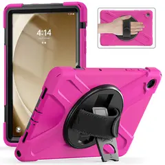 GENERICO - FUNDA ARMOR PARA TABLET SAMSUNG A9 PLUS FUCSIA