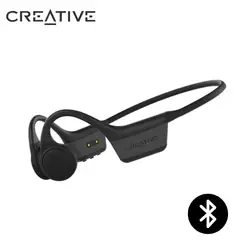 CREATIVE - Audífonos Conducción Ósea Outlier Free Mini Bluetooth 53 Micrófono 6H IPX5 Black