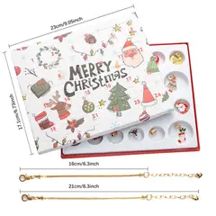 GENERICO - SET DE PULSERA CALENDARIO ADVIENTO