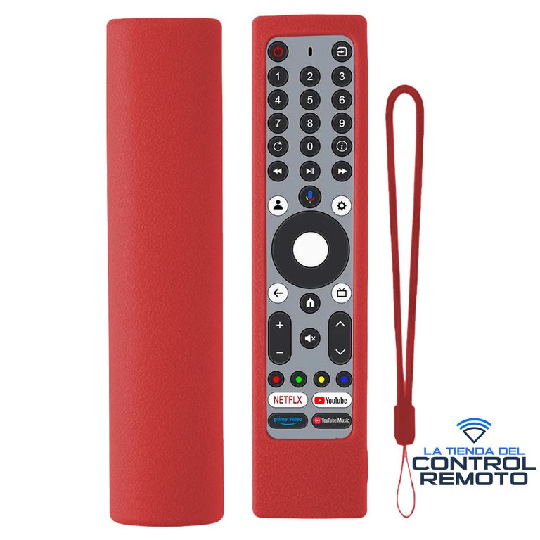 Fundas Protector para Control JVC RM-C3295 C3293 - Color Rojo