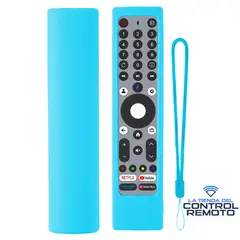 GENERICO - Fundas Protector para Control JVC RM-C3295 C3293 - Celeste Fosforescente