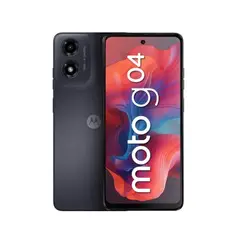 MOTOROLA - G04 Smartphone Android 128 GB XT2421-2 Negro Conectividad Rá