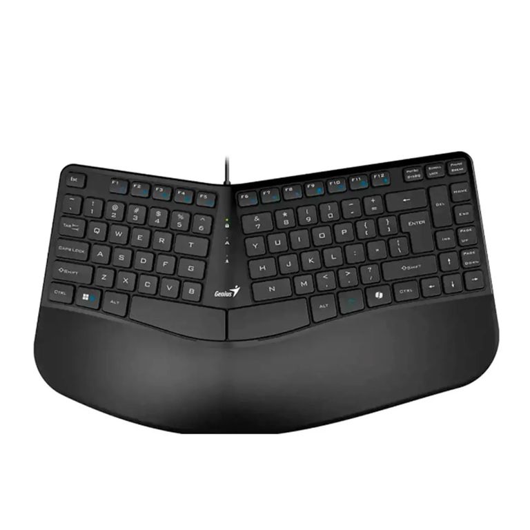 Teclado ERGO KB-700 USB Negro Ergonómico