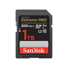 SANDISK - Tarjeta De Memoria Extreme Pro 1 Tb - Uhs-I U3, V30, Sdxc Para Video 4K Y Fotograf